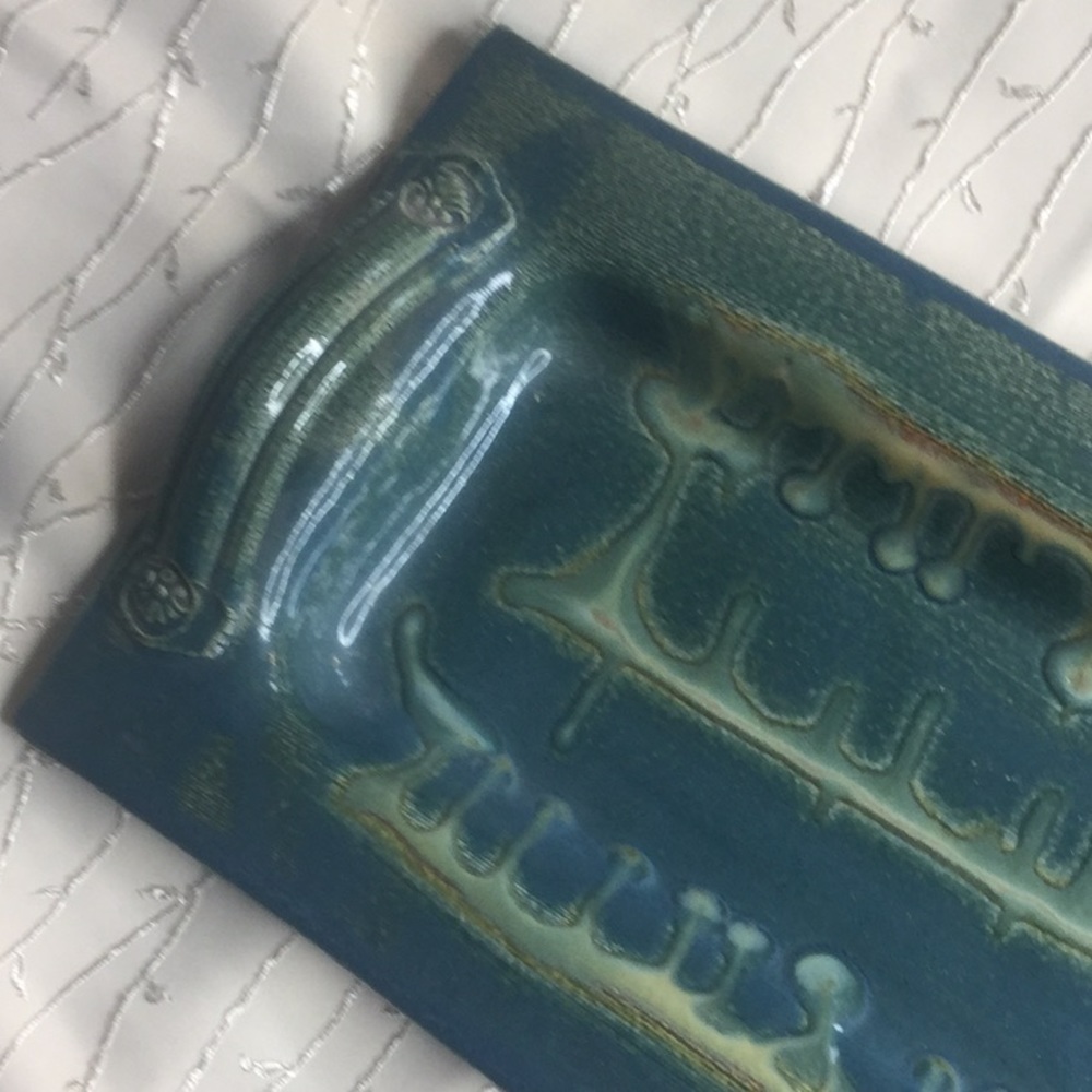 Limited edition Signed Potter Art serving platter decor